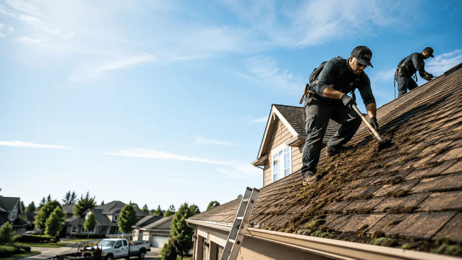 Roof Moss Removal in Ukiah, OR near me